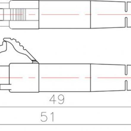 LC Connector 3.0mm